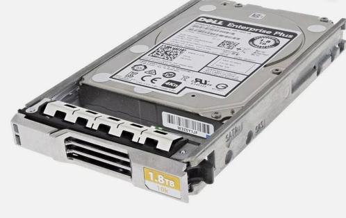 Sas Dell entreprise Plus 1,8 To 2,5" 10K, Computers en Software, Harde schijven, Zo goed als nieuw, Server, Intern, HDD, SAS, Ophalen