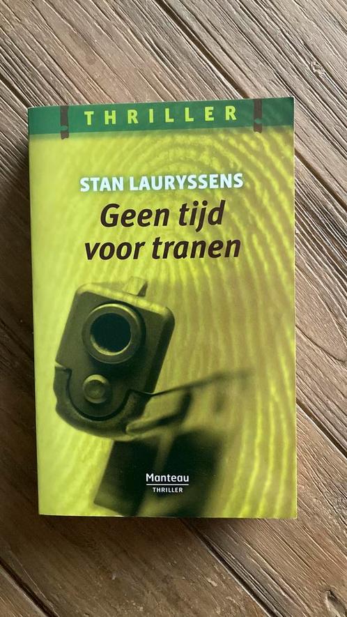 Stan Lauryssens - Geen tijd voor tranen, Boeken, Thrillers, Zo goed als nieuw, Ophalen of Verzenden
