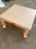 Salon tafel Eik halfmassief, Huis en Inrichting, Tafels | Salontafels, Ophalen, Gebruikt, 100 tot 150 cm, Minder dan 50 cm
