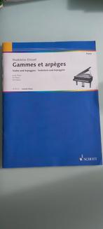 Gammes et arpèges, Muziek en Instrumenten, Ophalen, Zo goed als nieuw, Les of Cursus, Piano