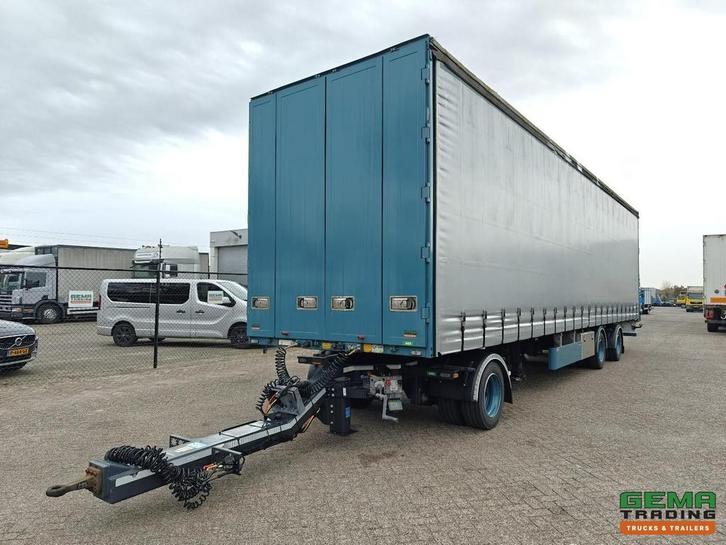 Pacton Trailers TBD.232 12.2m + DXX.110 Dolly (2022) - 2-Ass, Autos, Camions, ABS, Remorques et Semi-remorques