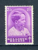 (B) 445 MH 1936 - Prins Boudewijn, Ophalen of Verzenden, Postfris, Spoor van plakker
