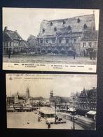 2 postkaarten Nieuwpoort Oostende feltpost, Ophalen of Verzenden