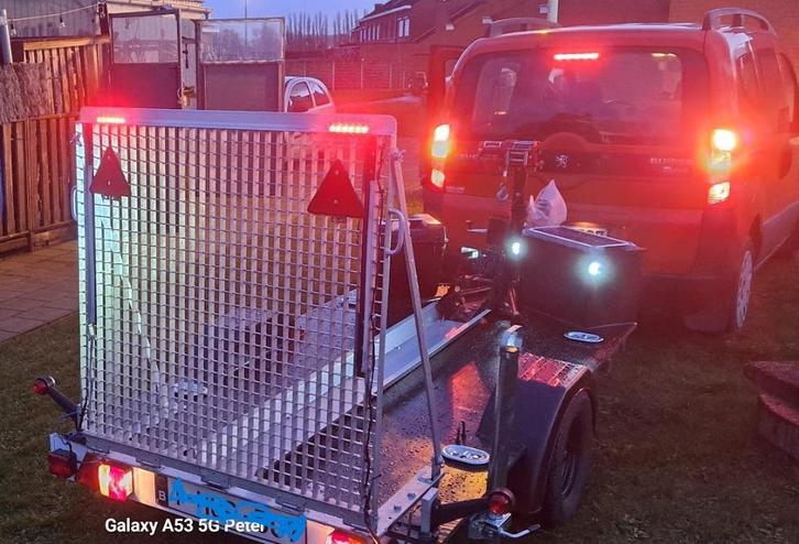 Moto aanhanger, Auto diversen, Aanhangers en Bagagewagens, Zo goed als nieuw, Ophalen