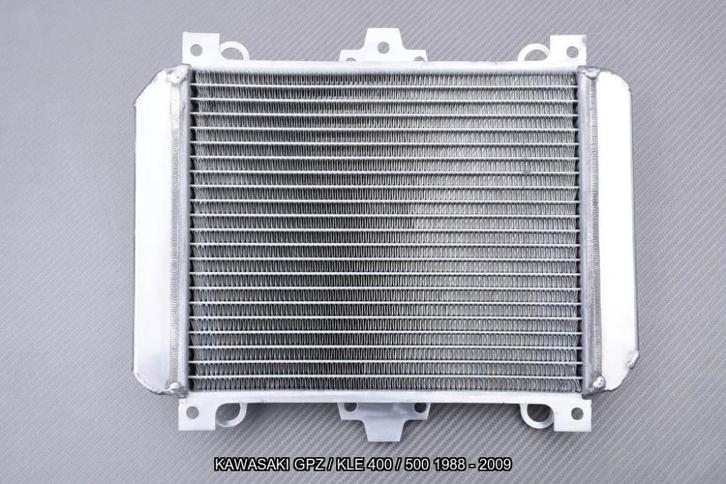 Radiateur Koeler AVDB KAWASAKI GPZ / KLE 400 / 500 1988 2009, Motoren, Accessoires | Overige, Nieuw, Ophalen of Verzenden