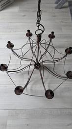 Luster landelijk in cortenstaal look, Huis en Inrichting, Ophalen