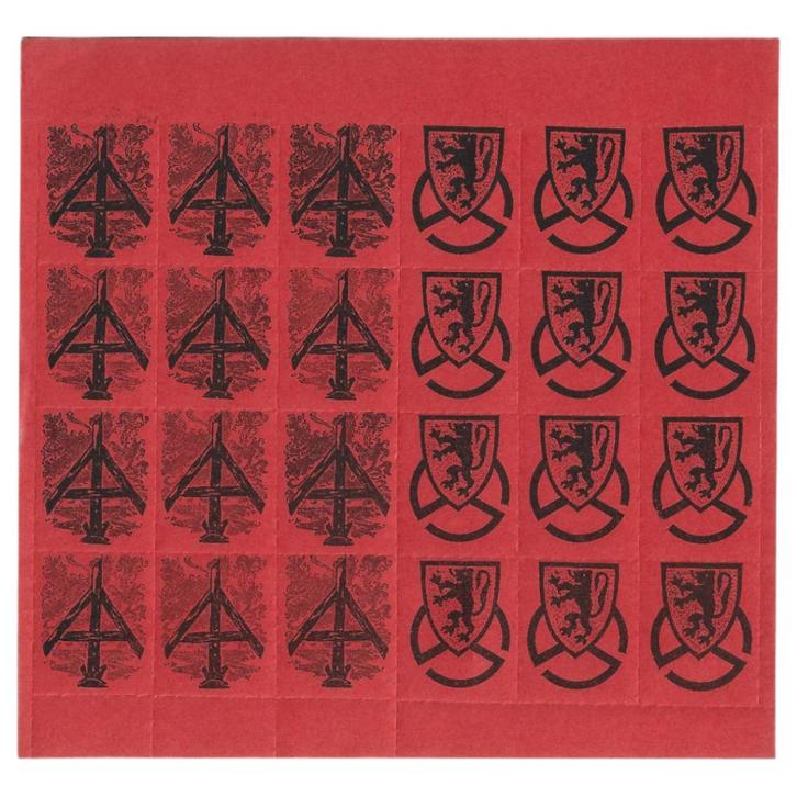 Sint-Maarten-Fonds - zegels, Verzamelen, Militaria | Tweede Wereldoorlog, Overige soorten, Overige typen, Ophalen of Verzenden