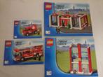 Lego city handleidingen brandweer 7208 60002 60107, Kinderen en Baby's, Speelgoed | Duplo en Lego, Ophalen of Verzenden, Gebruikt