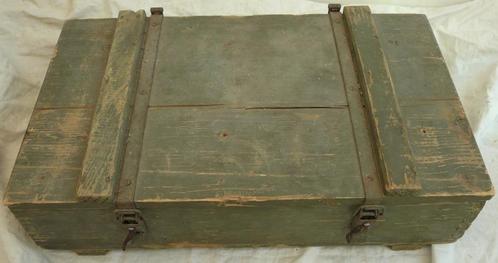Munitie Kist, Mortar Shells, afm:56x32x14cm, Zwitsers, 1942., Verzamelen, Militaria | Tweede Wereldoorlog, Landmacht, Overige typen