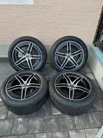 Jantes origine Mercedes classe E W214 AMG 19 + pneus, Pneus et Jantes, Pneus été, 19 pouces, Enlèvement