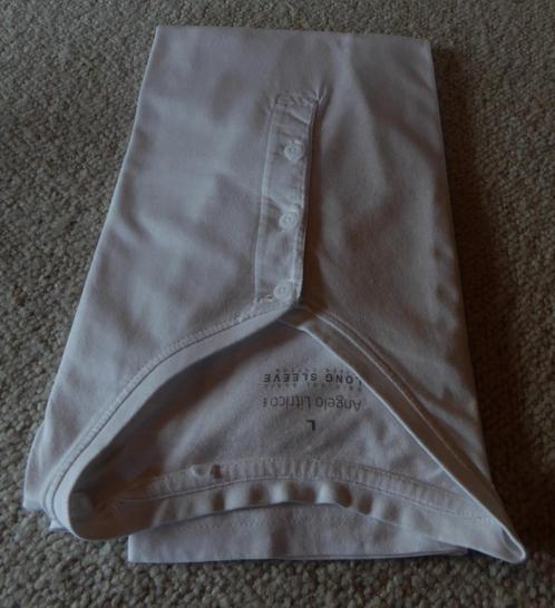 Long sleeve wit heren, Kleding | Heren, T-shirts, Zo goed als nieuw, Wit, Ophalen of Verzenden