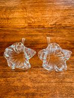 2 decoratieve bloemen van geblazen glas, Ophalen of Verzenden, Zo goed als nieuw