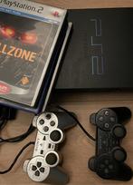 Sony PlayStation 2 (+ 2 controllers + 3 games), Ophalen, Met games, Met 2 controllers, Zo goed als nieuw