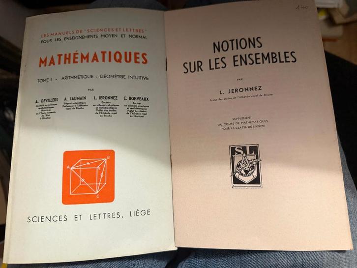 Mathématiques - Arithmétique - Géométrie Intuitive, Livres, Livres d'étude & Cours, Envoi