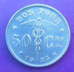 1923 Bon pour 50 centimes, Timbres & Monnaies, Monnaies | Belgique, Envoi, Monnaie en vrac, Métal