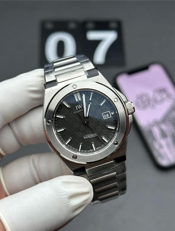 IWC Ingenieur Schaffhausen – Ref. IW328901 –, Handtassen en Accessoires, Horloges | Dames, Nieuw, Polshorloge, Rolex, Staal, Staal