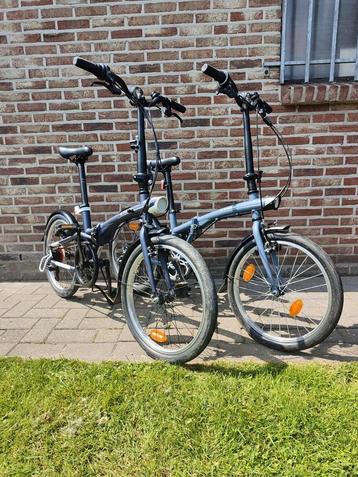 2x lichtgewicht vouwfietsen  beschikbaar voor biedingen
