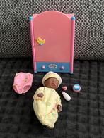 Mini baby born zapf creation pop + kleerkast + accessoires, Ophalen of Verzenden