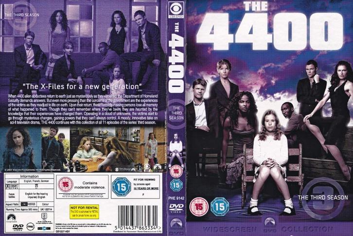 The 4400 seizoen 3, Cd's en Dvd's, Dvd's | Science Fiction en Fantasy, Zo goed als nieuw, Science Fiction, Boxset, Vanaf 12 jaar