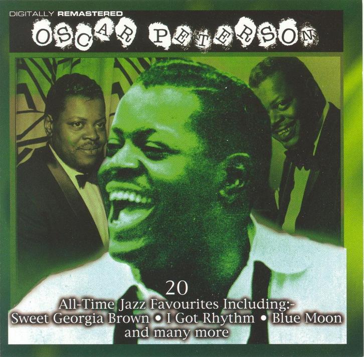 CD * OSCAR PETERSON - 20 ALL-TIME JAZZY FAVOURITES, Cd's en Dvd's, Cd's | Jazz en Blues, Zo goed als nieuw, Jazz, 1960 tot 1980