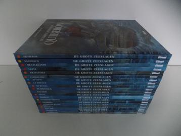 De grote Zeeslagen ~ Complete serie hardcovers 1 t/m 20