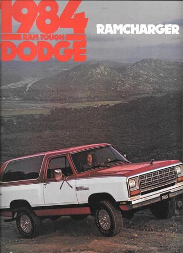 DODGE RAMCHARGER 1984  / 1989