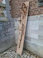 Poutres en chêne, ancienne pompe à eau en cuivre, Enlèvement, Utilisé