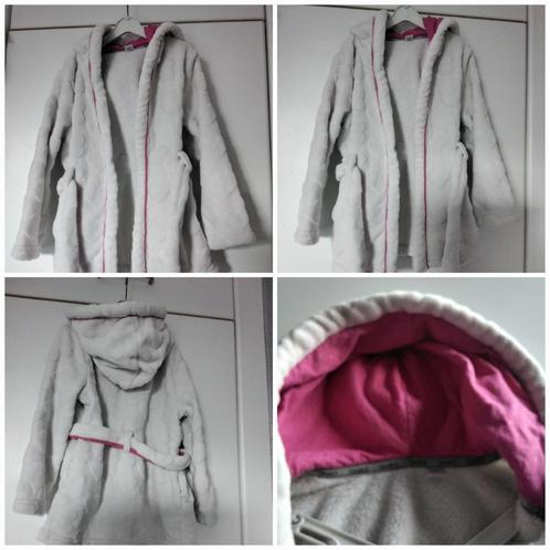 Peignoir ou sortie bain à capuche enfants OKAÏDI /T. 4 ans, Kinderen en Baby's, Kinderkleding | Maat 104, Zo goed als nieuw, Meisje