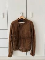 Bruine leren jas LEE - nooit gedragen, Kleding | Heren, Ophalen, Bruin, Maat 48/50 (M), Nieuw