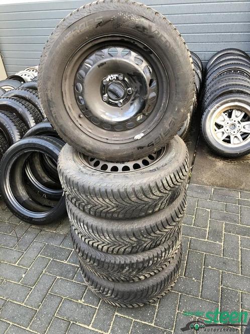 195-65-1591H Opel Zafira en Astra, Saab Winterbandenset Vred, Auto-onderdelen, Banden en Velgen, Banden en Velgen, Winterbanden