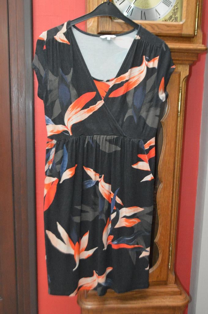 Zwangerschapsjurk Mooie grijze „noppies” zwangerschapsjurk L, Kleding | Dames, Zwangerschapskleding, Gedragen, Jurk, Maat 42/44 (L)