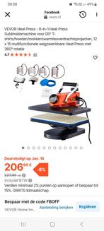 Vevor Heatpress (30x40 cm), Enlèvement, Neuf