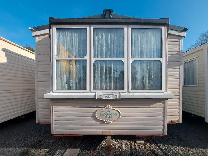 Atlas Oakwood 38x12 € 26.000, Caravans en Kamperen, Stacaravans, tot en met 4, Ophalen