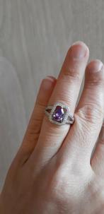 Mooie ring in zilver 925, Handtassen en Accessoires, Ringen, Ophalen of Verzenden, Zo goed als nieuw, Zilver, Zilver