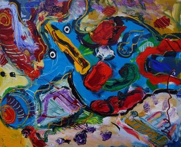 Peter Diem - "Cow In Universe" beschikbaar voor biedingen