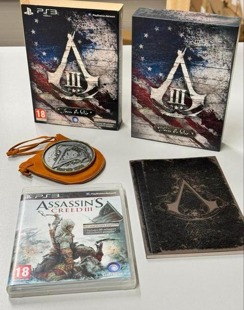 Coffret Playstation 3 PS3 Assassin's Creed 3 III Join or Die, Consoles de jeu & Jeux vidéo, Jeux | Sony PlayStation 3, Neuf, Aventure et Action