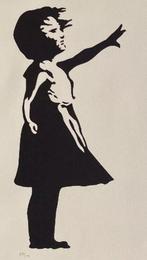 BANKSY: XXL-lithografie in 56 bij 76 cm, Ophalen of Verzenden