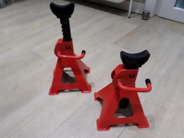 Paire (2)de chandelles 3 Tonnes, cric beschikbaar voor biedingen