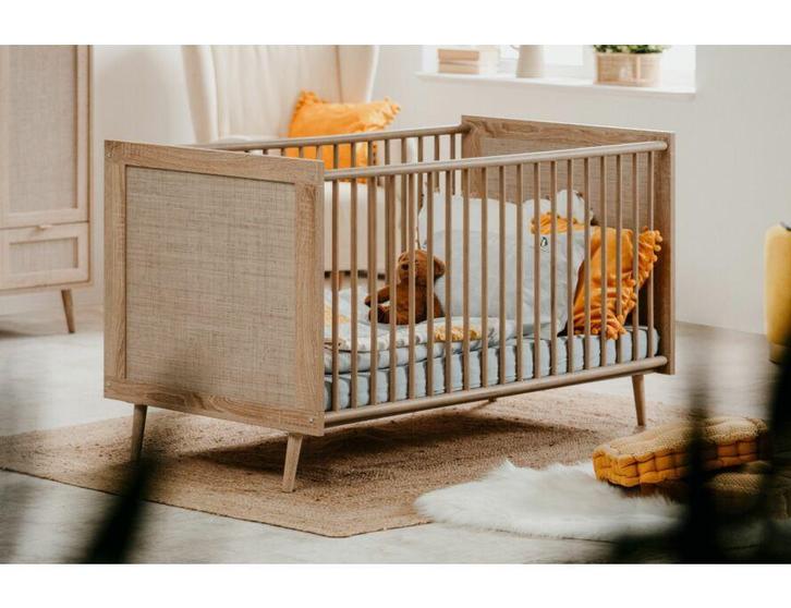 Ledikant 140x70cm, mogelijk met matras en toebehoren., Enfants & Bébés, Chambre d'enfant | Chambres d'enfant complètes, Comme neuf