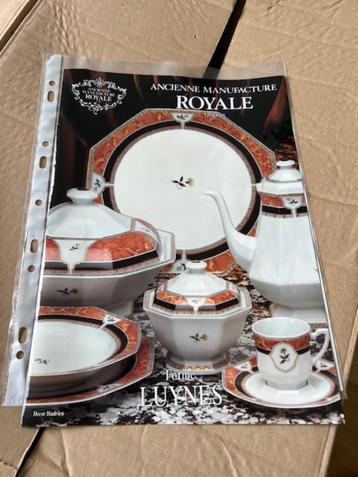 petites assiettes porcelaine de Limoges beschikbaar voor biedingen