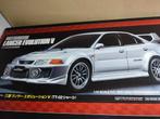 Tamiya Mitsubishi Lancer Evolution V AWD TT-02 1:10 RC NIB, Hobby en Vrije tijd, Ophalen of Verzenden, Nieuw