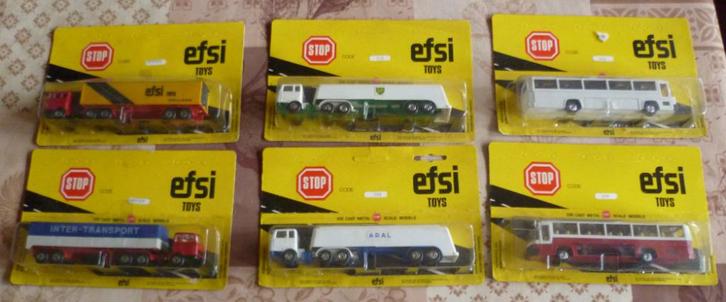 Efsi vrachtwagen / Bus op kaart, Hobby en Vrije tijd, Modelauto's | Overige schalen, Zo goed als nieuw, Bus of Vrachtwagen, Ophalen