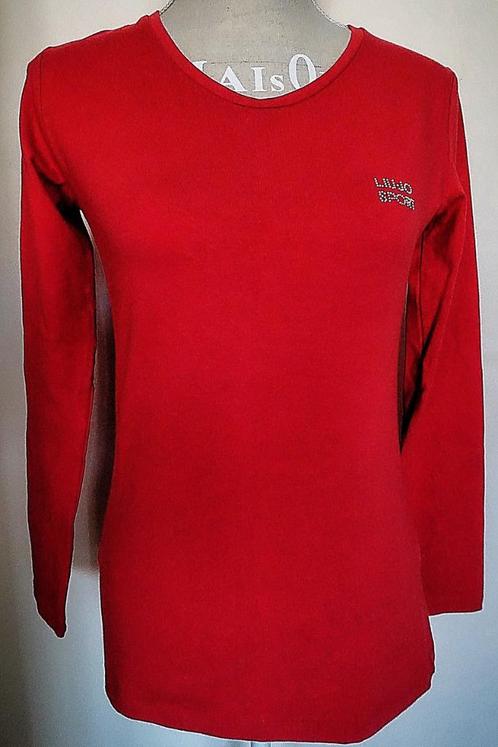 T-shirt neuf LIU - JO Sport. Stretch. Taille S., Vêtements | Femmes, T-shirts, Neuf, Taille 36 (S), Rouge, Manches longues, Envoi