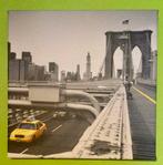 Cadre Photo sur toile New-York Brooklyn Bridge 30x30, Comme neuf, Autres matériaux, Moins de 50 cm, Moins de 50 cm