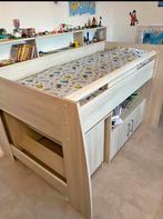 Lit enfant en hauteur avec bureau et rangements intégrés, Enlèvement, Utilisé