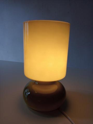 Lampe de table vintage Ikea, Moins de 50 cm, Vintage, Comme neuf, Verre
