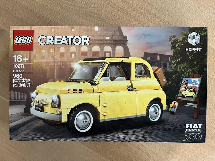 LEGO Icons Fiat 500 | NIEUW, Kinderen en Baby's, Speelgoed | Duplo en Lego, Nieuw, Lego, Complete set, Ophalen of Verzenden