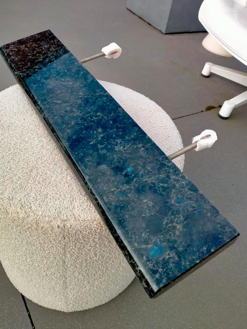 Zeldzaam spectroliet ., Huis en Inrichting, Woonaccessoires | Wandplanken en Boekenplanken, Zo goed als nieuw, Ophalen