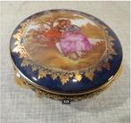 Prachtig Porseleine Juwelenpotje op 3 poten - Limoges, Antiek en Kunst, Antiek | Porselein, Ophalen of Verzenden