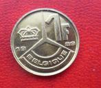 1989 UN franc Baudouin acier plaqué laiton, Postzegels en Munten, Munten | België, Verzenden, Metaal, Losse munt